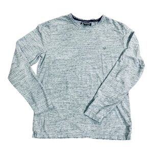 Buttercloth Blue Heather Long Sleeve T-Shirt size M